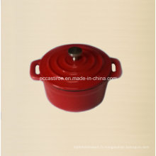 Mini-casserole émaillée en fonte 10 cm